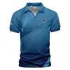 Golf Sport Navy Star Updated Logo 125th U.S. Open Pinehurst Titleist Vneck Polo Shirt Style Classic