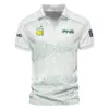 Golf Stye Classic White Mix Green Masters Tournament Rolex Vneck Polo Shirt Style Classic Polo Shirt For Men UXGL170