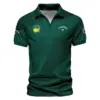 Ping Masters Tournament Green Stratches Seamless Pattern Vneck Polo Shirt Style Classic Polo Shirt For Men