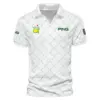 Golf Sport Pattern Color White Mix Masters Tournament Titleist Vneck Polo Shirt Style Classic