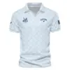 Golf Sport Pattern Blue Sport Uniform Updated Logo 125th U.S. Open Titleist Vneck Polo Shirt Style Classic