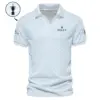 Golf Sport Pattern Blue Sport Uniform Updated Logo 125th U.S. Open Titleist Vneck Polo Shirt Style Classic