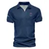Golf Sport Blue Mix Updated Logo 125th U.S. Open Pinehurst Titleist Vneck Polo Shirt Style Classic UXGL189-TL