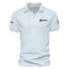 Special Release Light Blue Wilson Staff Golf 125th U.S. Open Oakmont Vneck Polo Shirt All Over Prints  QTUSM8724A2WSZVPL