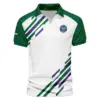 Tennis Love Green Color Wimbledon Championships Champions Ralph Lauren Performance Vneck Polo Shirt