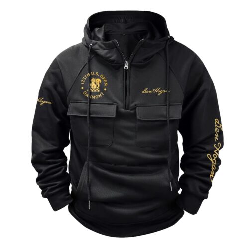 125th U.S. Open Exclusive Logo Tactical Quarter Zip Hoodie UXGLQH83