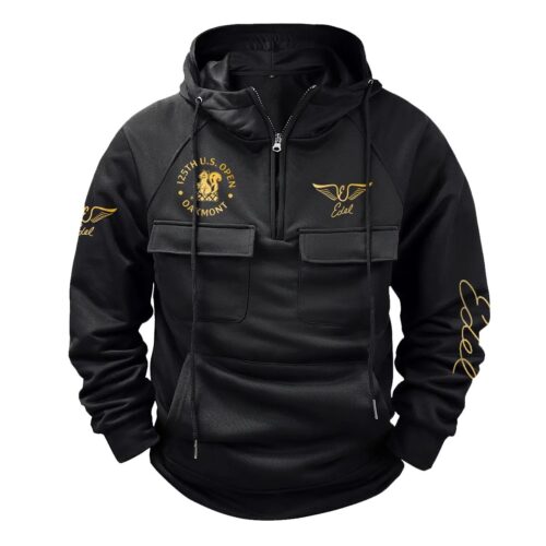 125th U.S. Open Exclusive Logo Tactical Quarter Zip Hoodie UXGLQH75