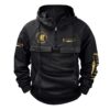 125th U.S. Open Exclusive Logo Tactical Quarter Zip Hoodie UXGLQH81