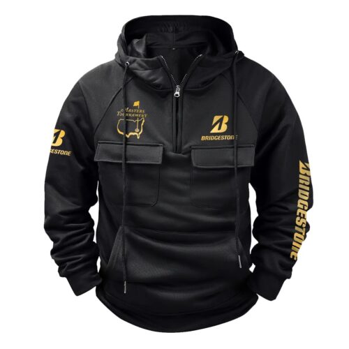 Masters Tournament Exclusive Logo Tactical Quarter Zip Hoodie UXGLQH30