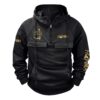 Masters Tournament Exclusive Logo Tactical Quarter Zip Hoodie UXGLQH18