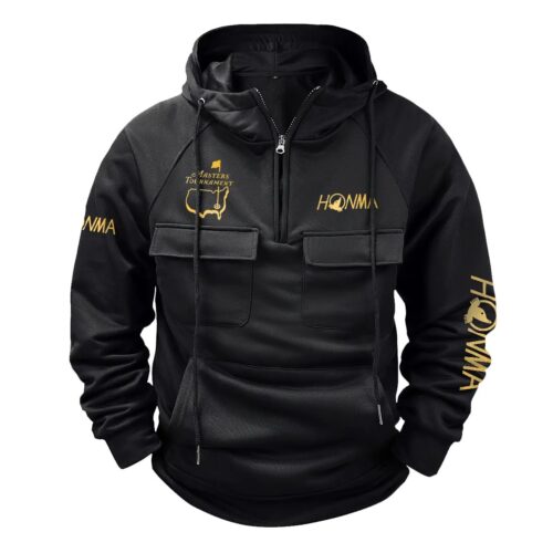 Masters Tournament Exclusive Logo Tactical Quarter Zip Hoodie UXGLQH18