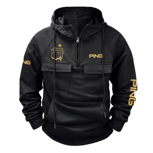 Masters Tournament Exclusive Logo Tactical Quarter Zip Hoodie UXGLQH04