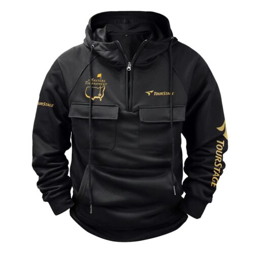 Masters Tournament Exclusive Logo Tactical Quarter Zip Hoodie UXGLQH18