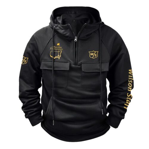 Masters Tournament Exclusive Logo Tactical Quarter Zip Hoodie UXGLQH02