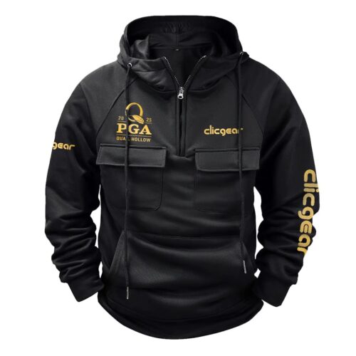 2025 PGA Championship Exclusive Logo Tactical Quarter Zip Hoodie UXGLQH38