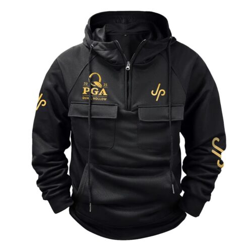 2025 PGA Championship Exclusive Logo Tactical Quarter Zip Hoodie UXGLQH48