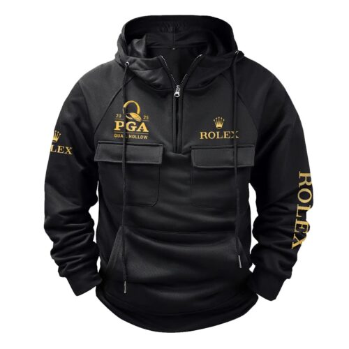 2025 PGA Championship Exclusive Logo Tactical Quarter Zip Hoodie UXGLQH60