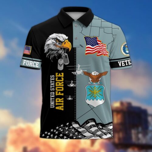 Premium US Navy Polo Shirt, Gifts For US Veterans, Gifts On Father's Day, Independence Day, Armed Forces Day, Veterans Day, Memorial Day
