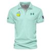 Special Release Under Armour Masters Tournament Golf Vneck Polo Shirt All Over Prints UXGL195-UA