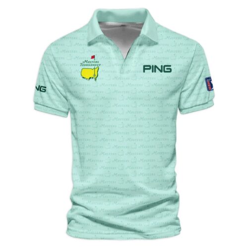 Special Release Ping Masters Tournament Golf Vneck Polo Shirt All Over Prints UXGL182-PI