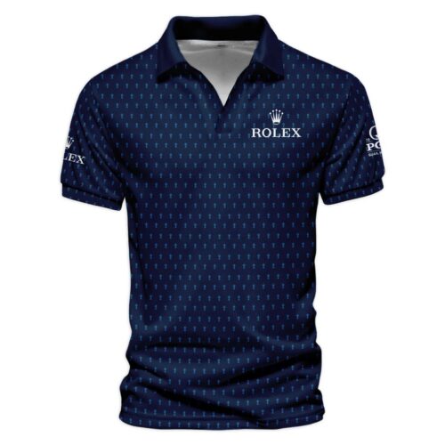 Special Release Rolex 2025 PGA Championship Golf Vneck Polo Shirt All Over Prints