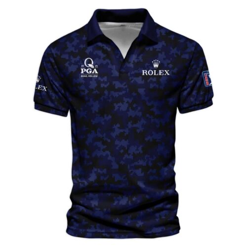 Special Release Callaway 2025 PGA Championship Golf Vneck Polo Shirt All Over Prints