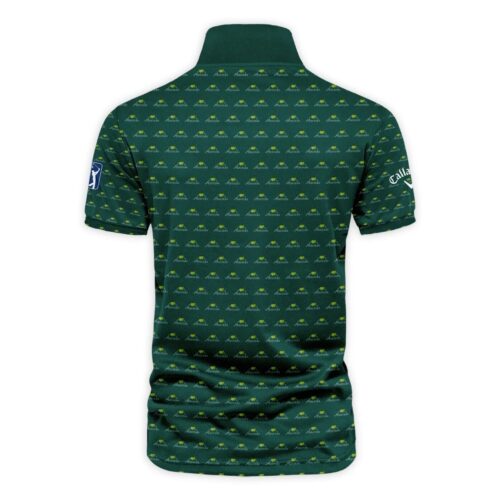 Special Release Callaway Masters Tournament Golf Vneck Polo Shirt All Over Prints UXGL183-CL