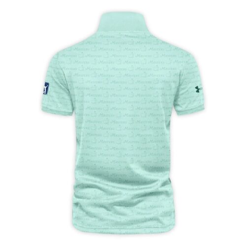 Special Release Under Armour Masters Tournament Golf Vneck Polo Shirt All Over Prints UXGL182