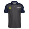 Navy Rolex Masters Tournament Exclusive Logo Polo Shirt All Over Prints Gift For Fans