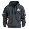 Navy Callaway Masters Tournament Exclusive Logo Hoodie Half Zipper Shirt All Over Prints Gift For Fans