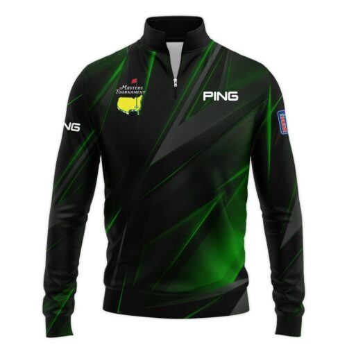 Ping Masters Tournament Exclusive Logo Quarter-Zip Jacket All Over Prints Gift For Fans