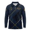 Special Release Long Polo Shirt All Over Prints