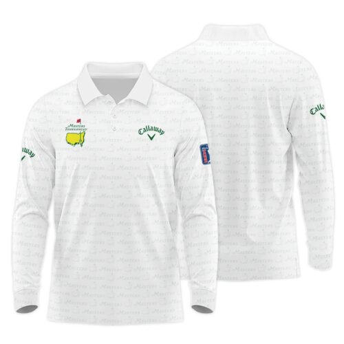 Callaway Masters Tournament Long Polo Shirt Personalized, Exclusive Product Special Edition