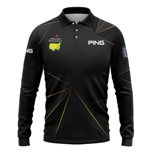 PING Masters Tournament Long Polo Shirt Personalized, Exclusive Product Special Edition
