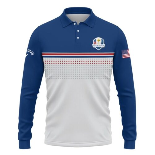 Callaway Ryder Cup Long Polo Shirt Personalized, Exclusive Product Special Edition