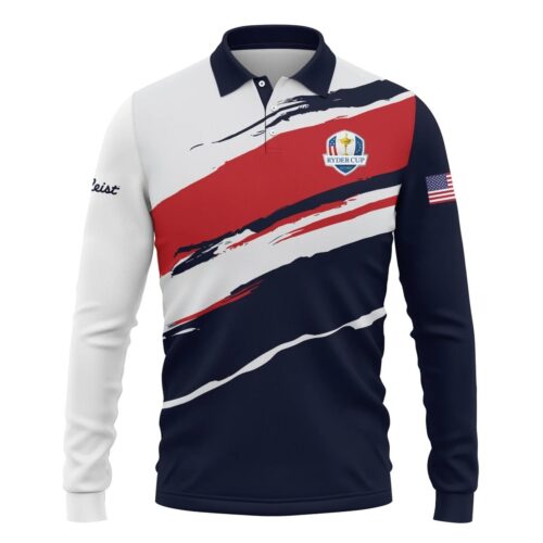 Titleist Ryder Cup Long Polo Shirt Personalized, Exclusive Product Special Edition