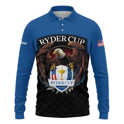 Titleist Ryder Cup Long Polo Shirt Personalized, Exclusive Product Special Edition