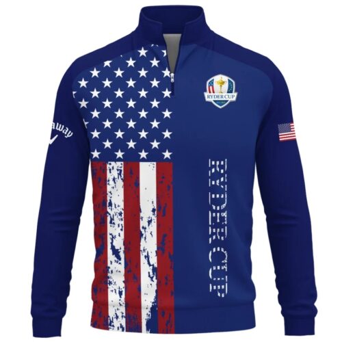 Callaway Ryder Cup Exclusive Logo Quarter-Zip Sweatshirt