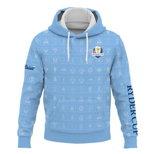 Titleist Ryder Cup Exclusive Logo Hoodie Shirt All Over Prints Gift For Fans