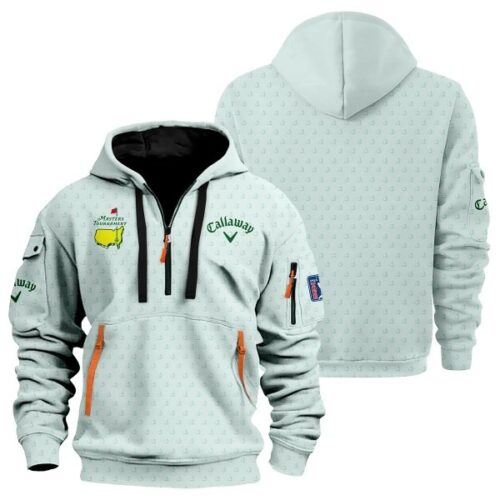 Special Release Callaway Masters Tournament Golf Hoodie Half Zipper All Over Prints